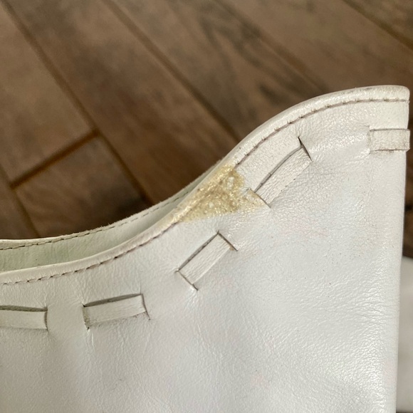 White Fringe REAL leather Western Women's Boots - Picture 4 of 8